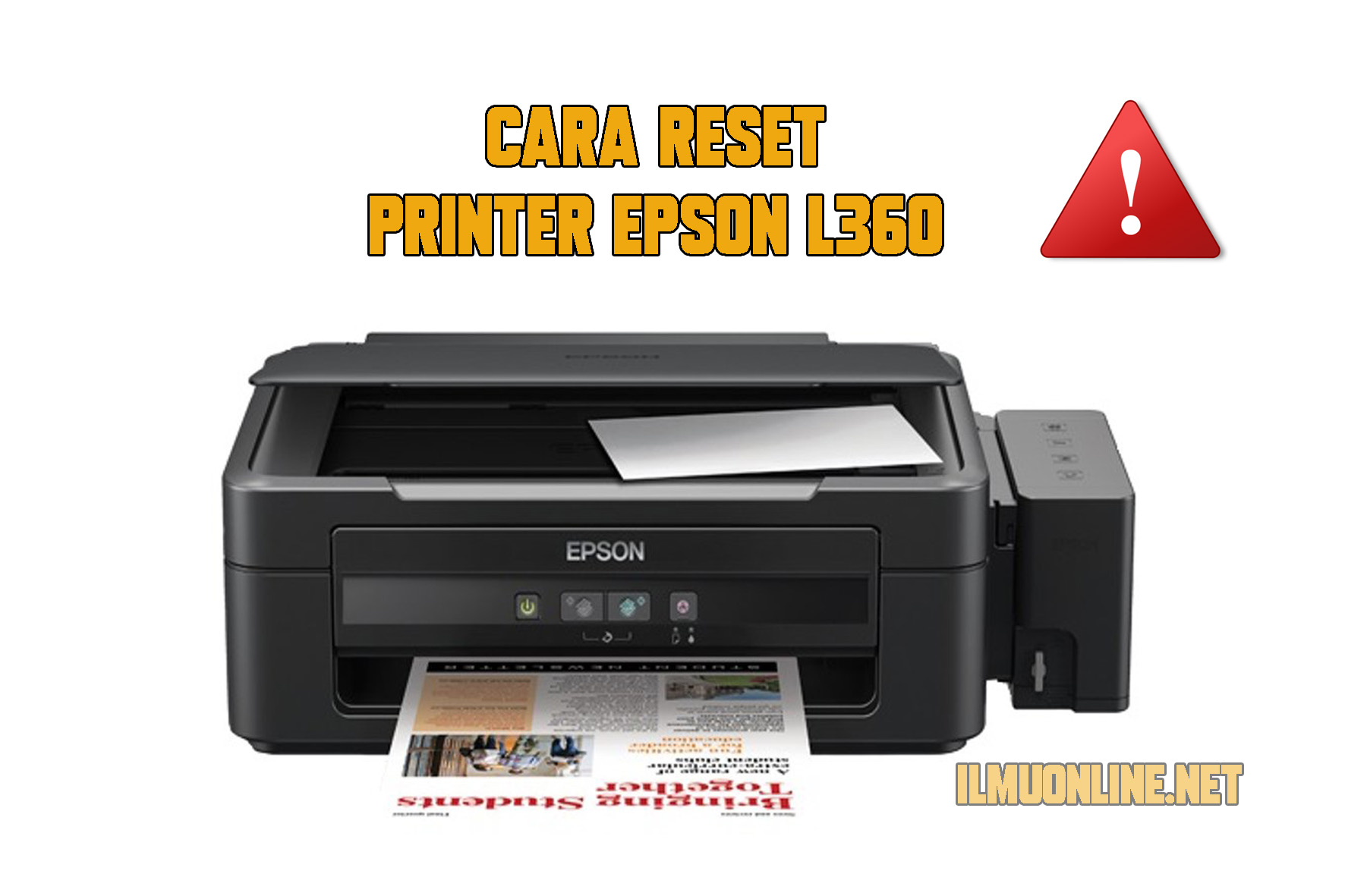 cara reset printer l360